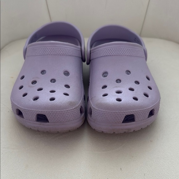 CROCS Kids Lavender Water Shoes - Picture 3 of 3